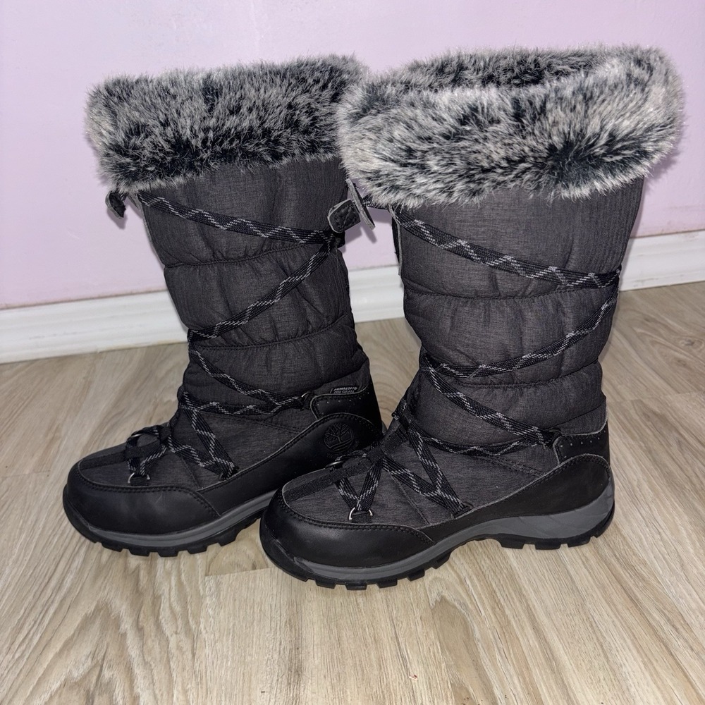Timberland Womens Chillberg Over The Chill Winter Boots Waterproof Size 6.5
